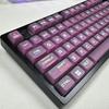 XDA Height 128Keys Keycaps Set In Gradual Change Color Cyber Type Keycap Enhances Typing For Mechanical Keyboards