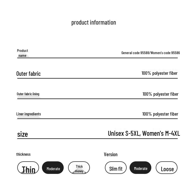 Eastern Camel Unisex 3-in-1 Outdoor Windbreaker Jacket