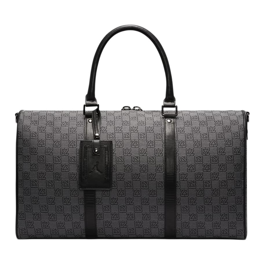 Jordan Monogram Large Capacity Zipper Checkerboard Print Polyester Travel Bag Unisex Travel Bag FJ6787-070