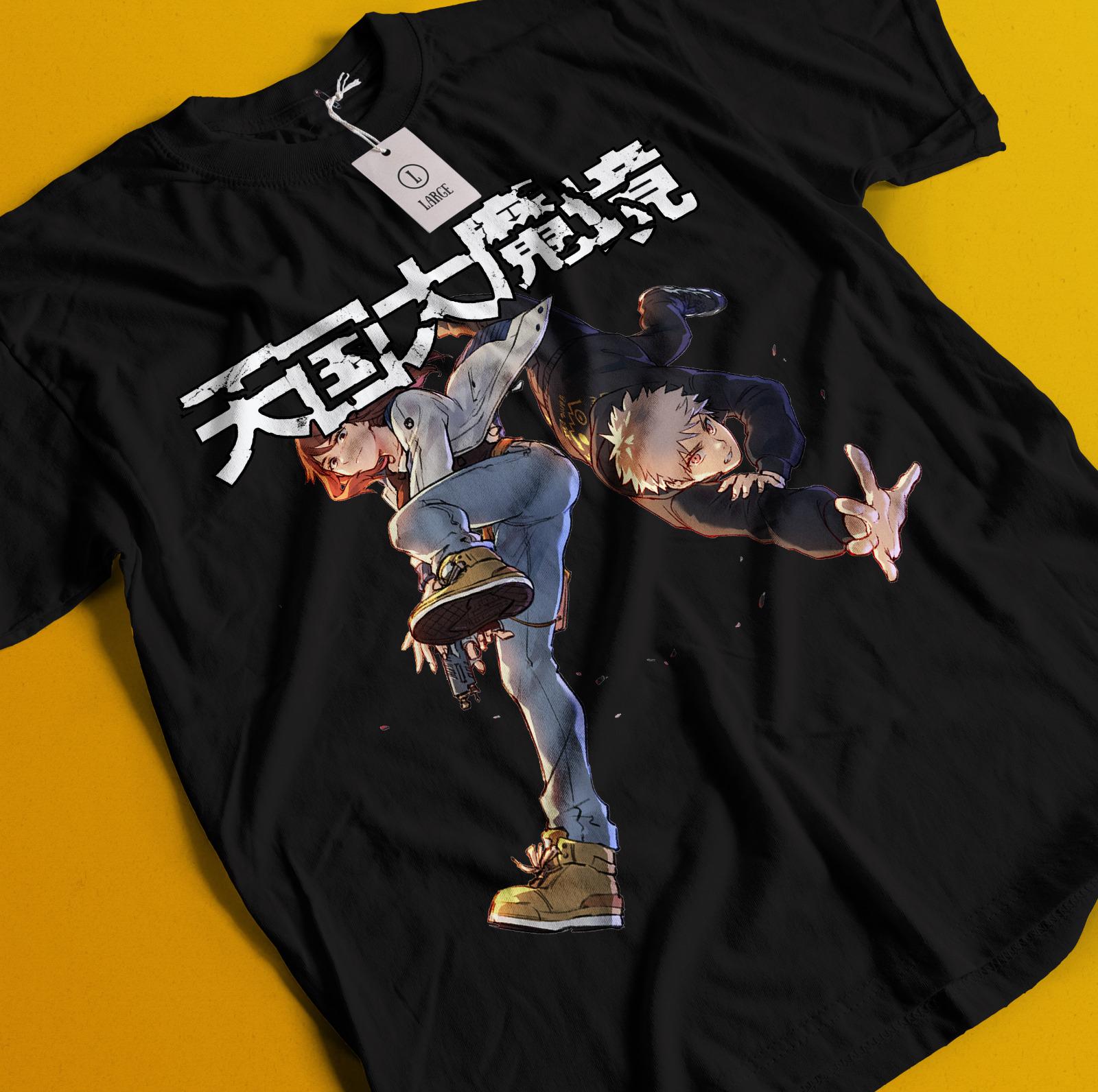 Tengoku Daimakyo Shirt Heavenly Delusion Tshirt Kiruko T-Shirt Mimihime Tee Maru - Men s Summer Cotton Graphic Tee S разноцветный