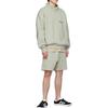 Fear of God Essentials FW21 Mock Neck Fleece Sweatshirt Unisex Tops Green Concrete FOG-FW21-110