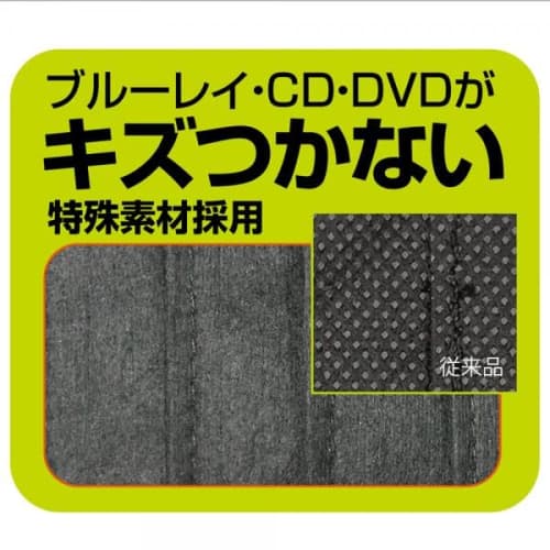 Napolex Car Sun Visor Storage Holder Card Parking Ticket Holder Side Insert Type Holds 10 CDs/DVDs Uses Special Scratch-Resistant Material Fizz-1089