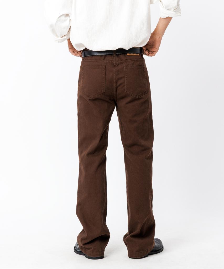 Tegseu Tx212 Semi-Flare Denim (Brown)