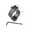 55Mm High Aluminum Alloy Fixture 21Mm Rail Flashlight Fixture Scope Tube Clamp Flashlight Accessories 30Mm Clamp Ring Fixture