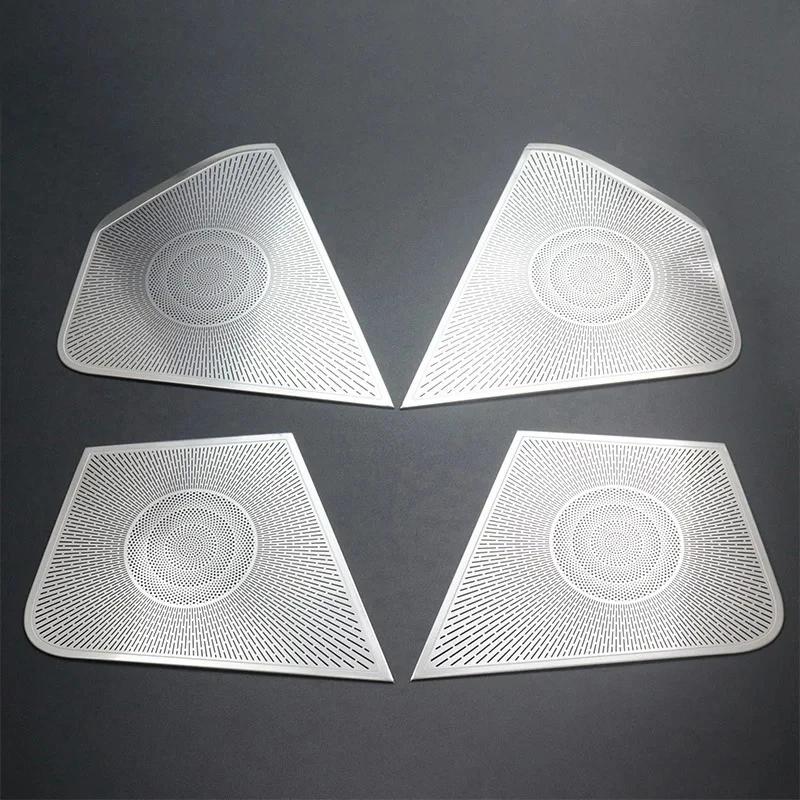 

Hot Interior Mouldings For Mercedes Benz GLK X204 2008-2015 Car Door Panel Loudspeaker Pad Stereo Audio Speaker Cover Trim Frame чёрный