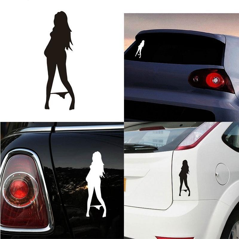 Car Decal Set Sexy Girl Silhouette Design Sticker for Car Body, Window & Auto Aesthetic Upgrade, Window & Auto Accessories