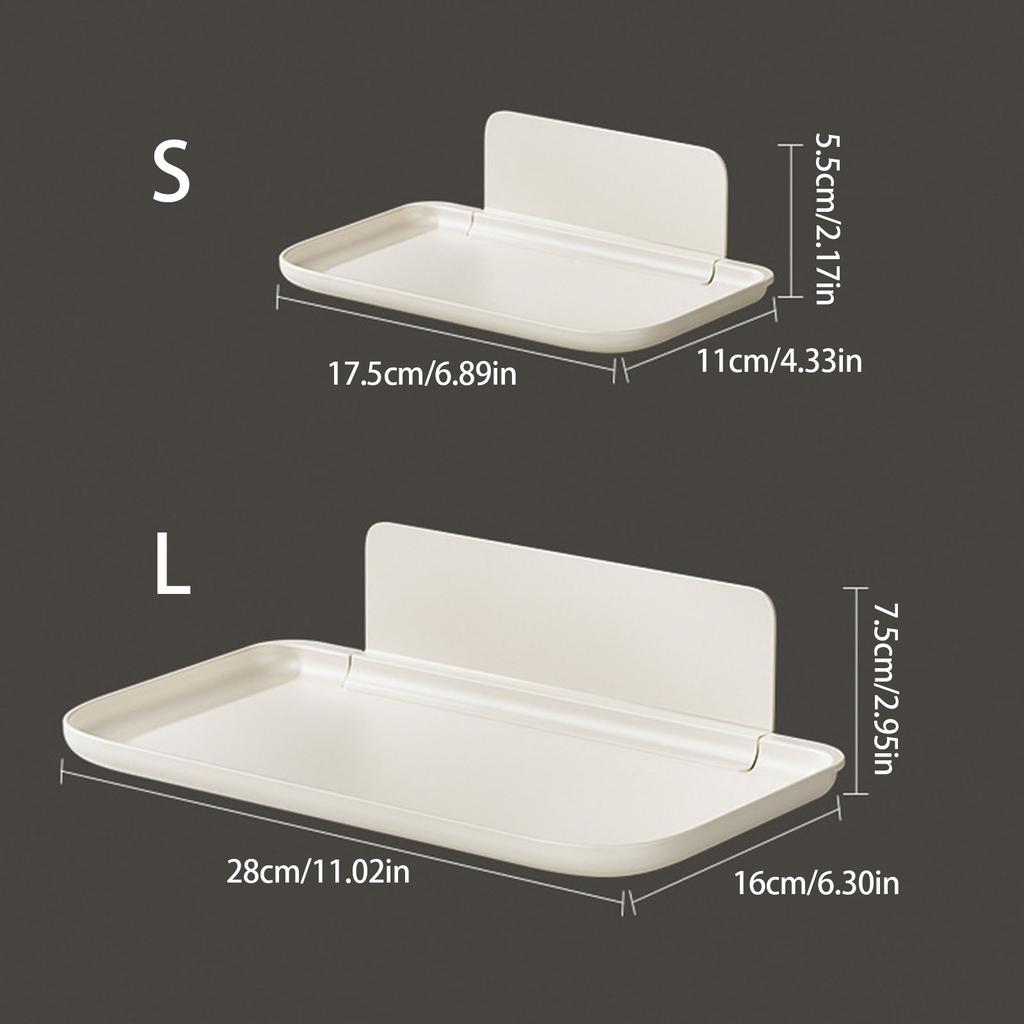 Bathroom Shelf No Drilling Required Adhesive Shower Storage Rack Sturdy Shampoo Holder for Kitchen and Bathroom