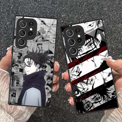 Jujutsu Kaisen Choso Mobile Phone Case for Samsung Galaxy S25 S24 S23 S22 S21 S20 Note20 Plus FE Ultra Glass Cover Cover Pretty