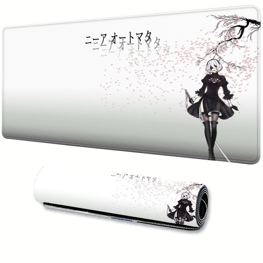 NieR Automata x Mouse Pad Gaming Accessories Keyboard Desk Mat Computer Deskmat Pc Gamer Mats Anime Sexy Girl Mousepad Xxl