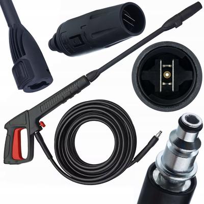 Pistolet PowerJet VARIO 8M ClickConnect – Dysza Regulowana do Myjek Bosch / AR / Black&Decker | Wąż 8 m | Szybkozłącze Quick Connect