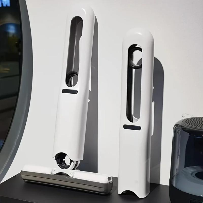 Handheld Mop Multifunctional Small Desktop Mop Handheld Hands-free Washing Sponge Kitchen Hands Free Sponge Absorbs Water Mop