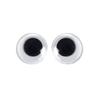 500Pcs Mixed Size Self-adhesive Plastic Round Eyes Wiggle Googly