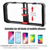 Andoer Portable Smartphone Video Rig Handheld Phone Stabilizer Grip Filmmaking Smartphone Cage with