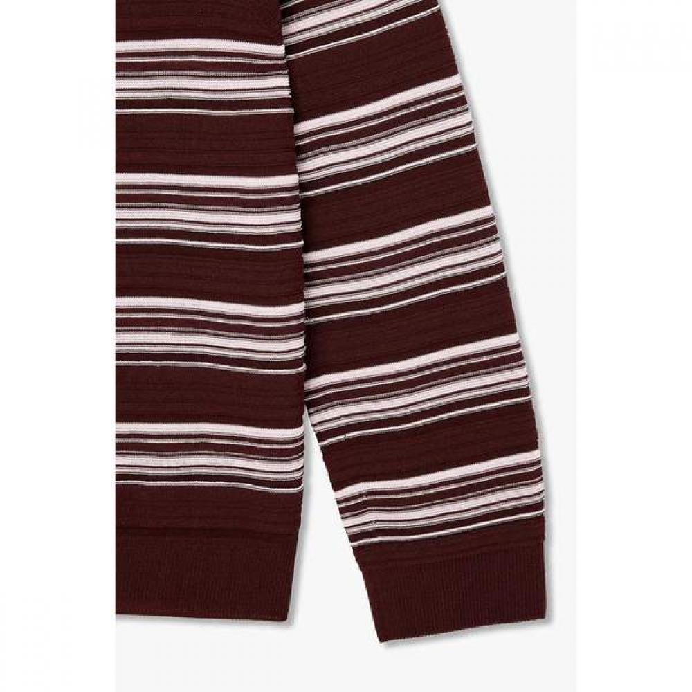 VoV V Neck Stripe Knit pulloVer 7156350002