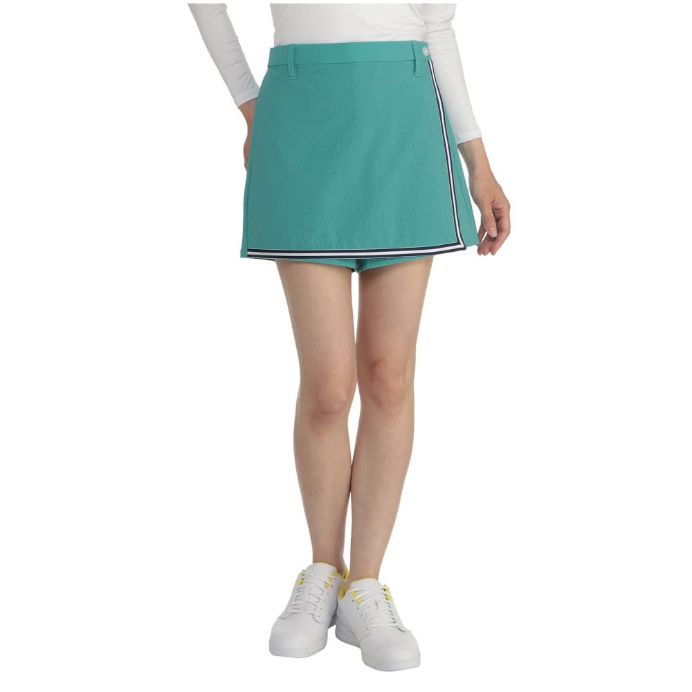 

Mizuno Stretch Soccer Shorts with Front Size XL Women s Flap, Water-Repellent, Turquoise, (E2MF2232)