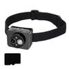 Night Sights Sports Recorder 1080P Head Mounted Camera Headlamp Camera for Adventurou Activity Photography Recording