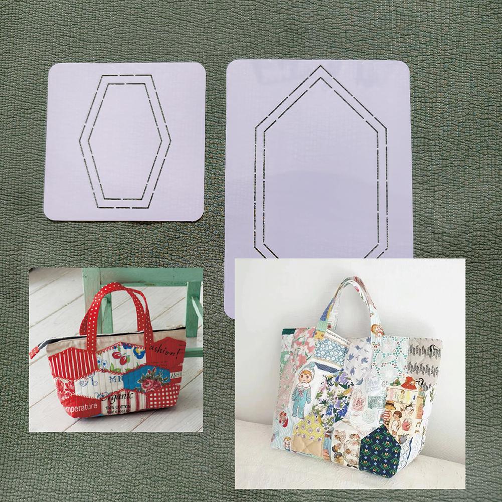 Quilt Templates Stencils Embroidery Patchworks Sewing Craft Templates For DIY Crafting Art