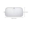 1-Piece Car Front Windshield Sunshade, Summer Sun Protection and Uv Protection Sunshade