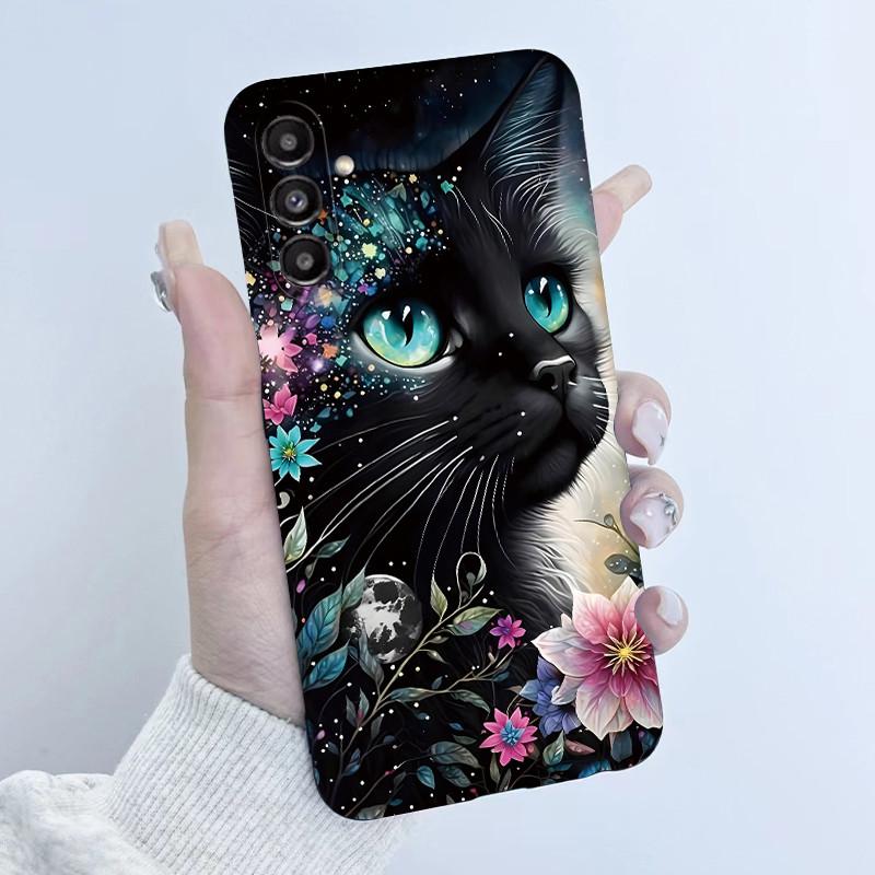 For Samsung A16 A56 5G Phone Case Butterfly Flower Girls 2025 Design Soft Silicone TPU Back Housing for Galaxy A 16 A 56 Covers