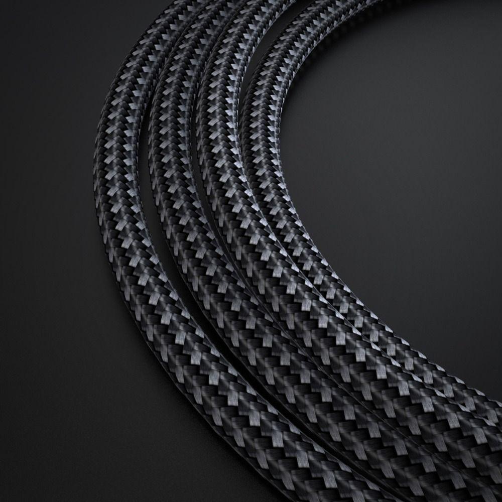 Cable Charger Wire LED Quick Charger Wire Mobile Phone Cord USB Type C Cable Fast Charging Cable