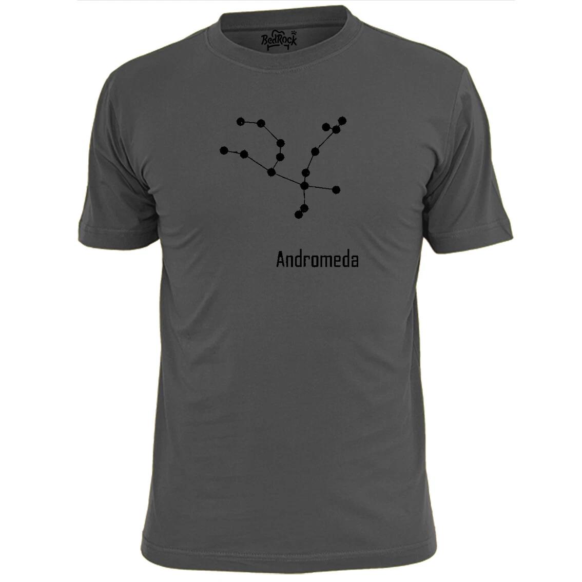Mens Andromeda Constellation T shirt Astrology Space Celestial 2XL