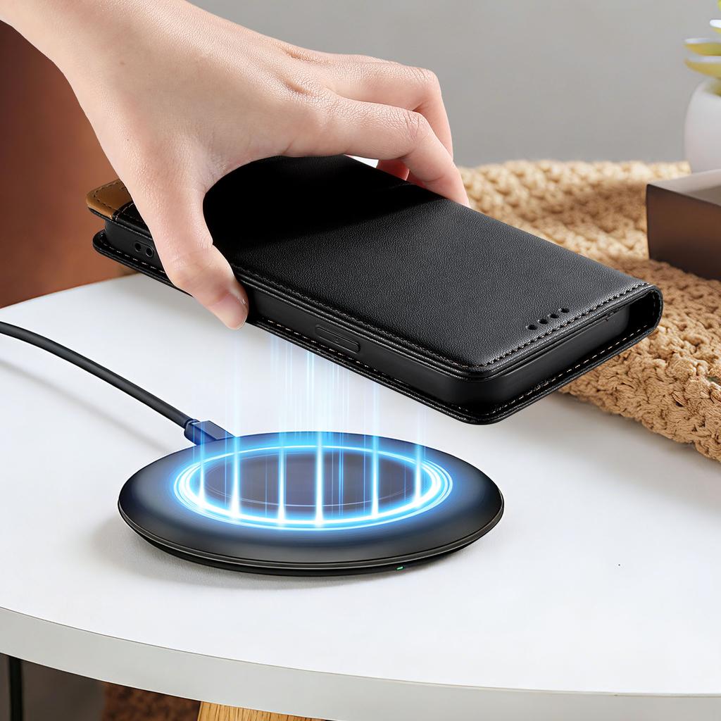 H7 Multifunctional Wireless Charging Bluetooth-compatible Speaker Clock Radio FM Radio with USB