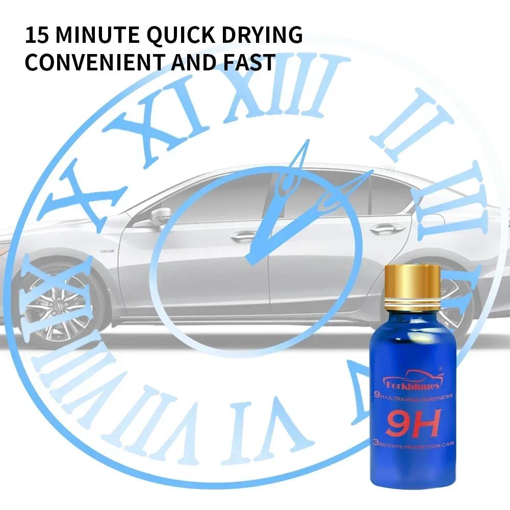 3SZT 9H Samochodowa Powłoka Ceramiczna w Płynie Super Hydrofobowy Zestaw Powłok Szklanych Polisiloksan i Nanomateriały Ceramika do Samochodów