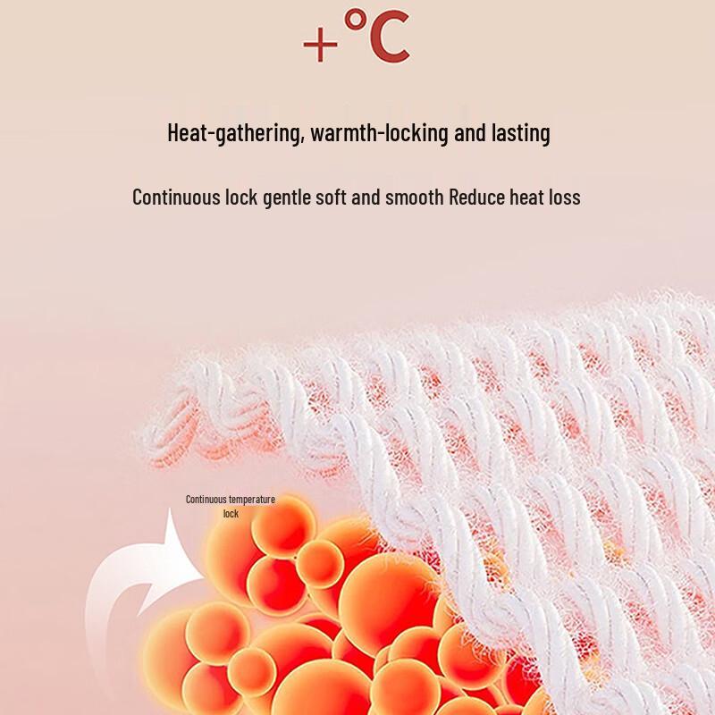 Romone Men's Thickened V-Neck Thermal Knit Sweater