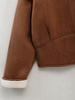 Spring/Summer 2025 European & American Women's Long Sleeve Double-Sided Pocket Jacket
