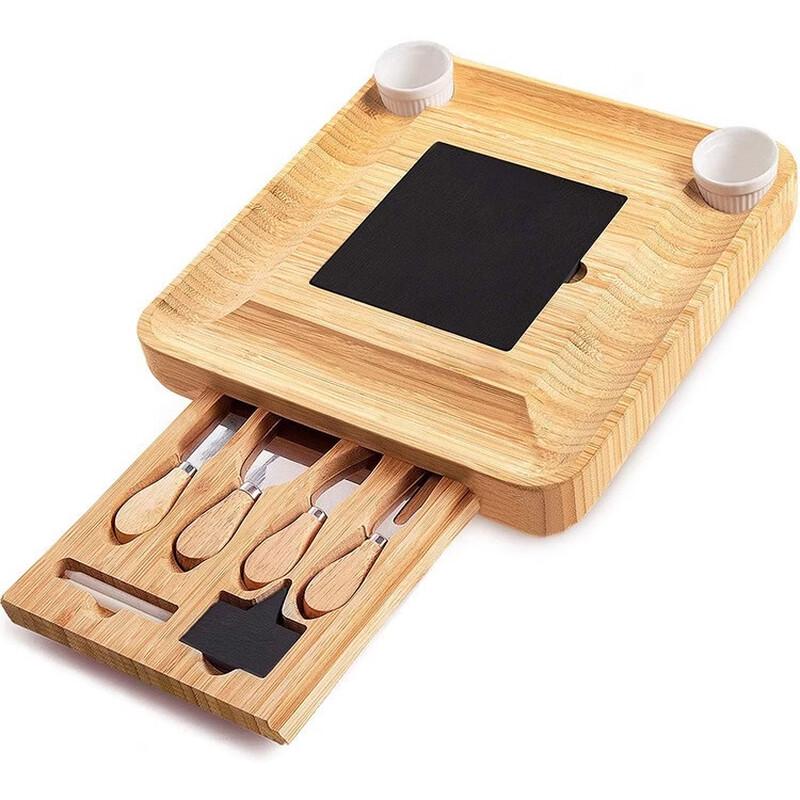 Handun Bamboo Cheese Board Set