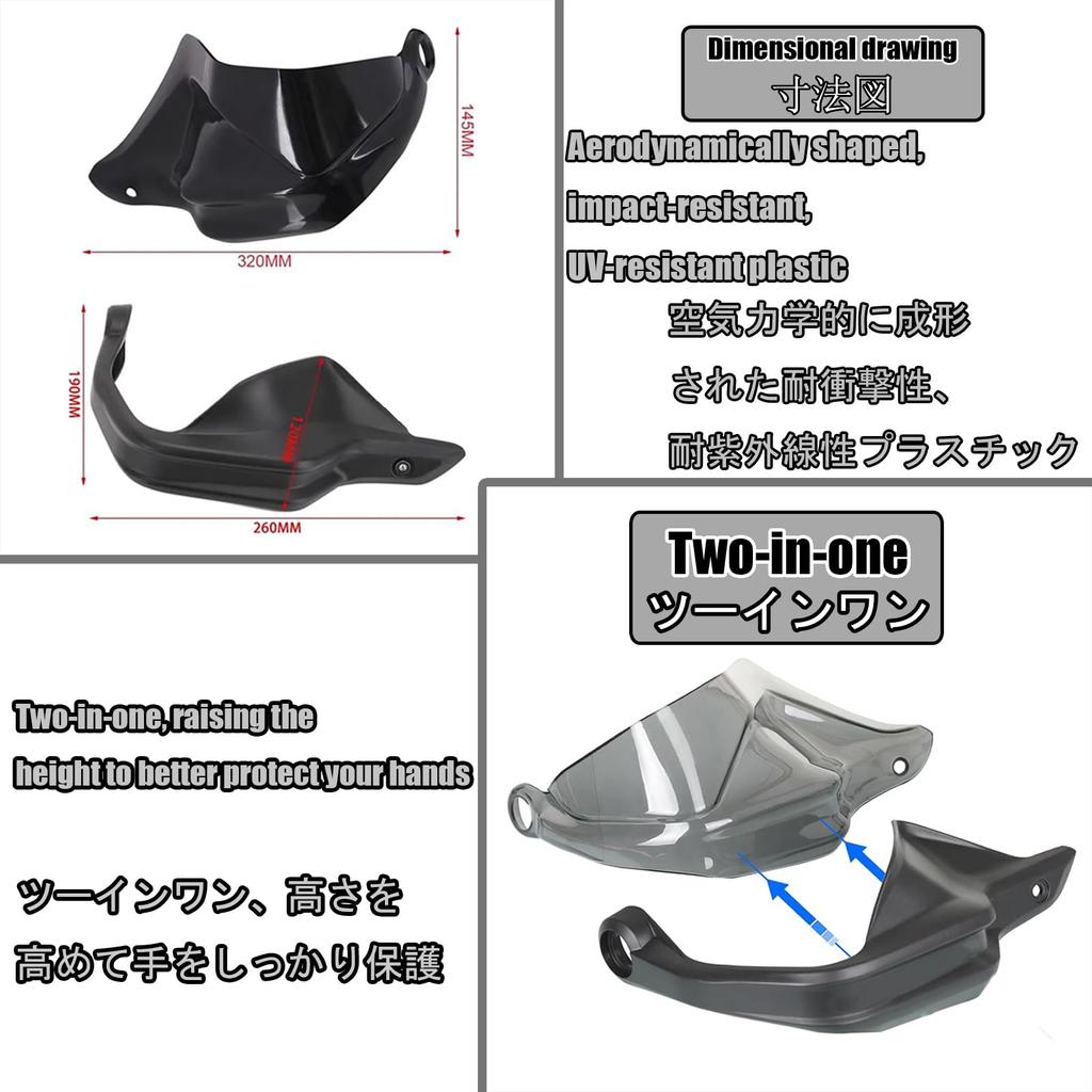 MAORANG For NMAX155 NMAX125 NMAX150 2025 Motorcycle Hand Guard, Handguard, Windproof, Windproof, NMAX 155