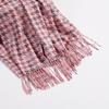 Houndstooth Scarf for Women Winter High End Cotton Printed Scarf  Versatile Men's Shawl  Imitation Cashmere Scarf