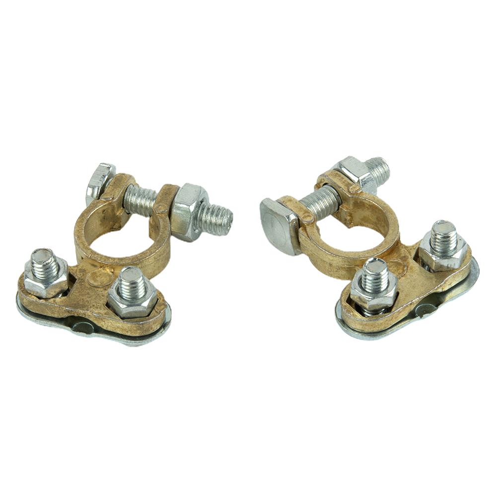 

Connectors Battery Terminals Replacement Van 12V 21mm Head Width Accessories Brass/Aluminium Campervan Brand New CHINA