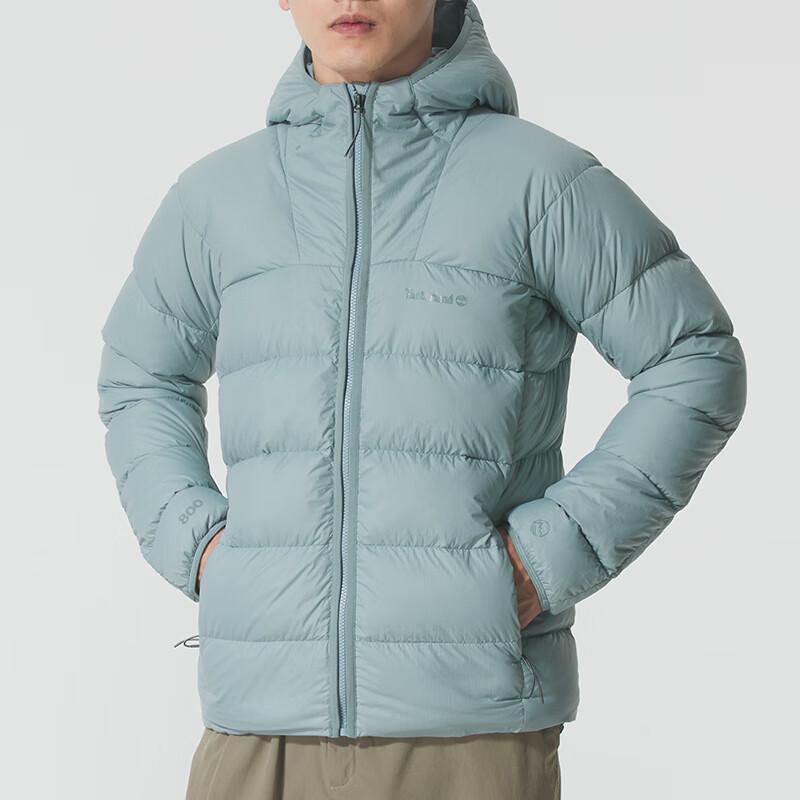 Timberland Men's A6MMBEYM Hooded Down Jacket