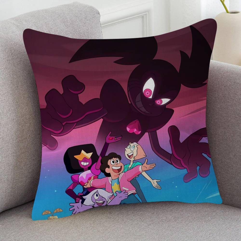 Anime Steven Universe Pillow Case Soft Double Sided Print Sofa Cushion Cover Throw Pillow Covers