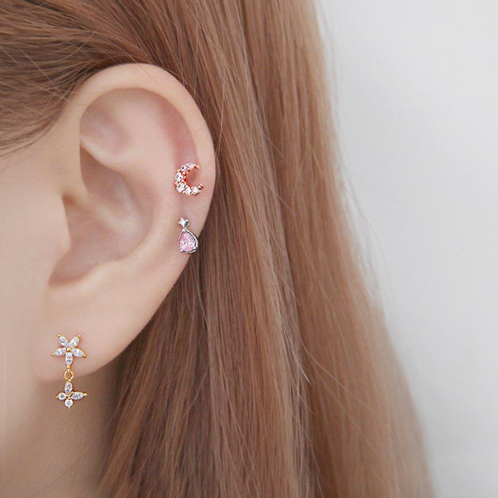 [1+1] Surgical Piercing Flower Shower 3 Types, Choose 1, Sell One Side