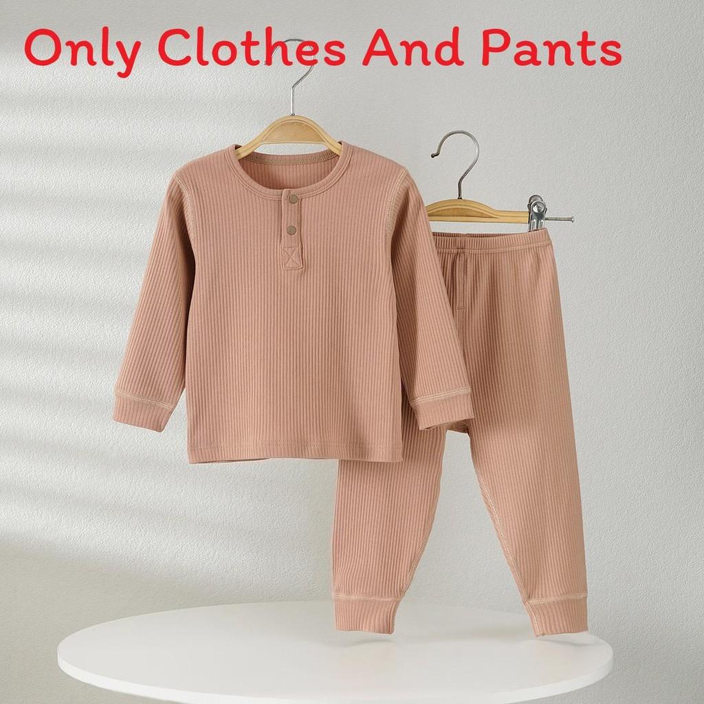 

Childrens Spring Autumn Long Sleeve Cotton Pajama Set For Kids 3 To 8 Years Old 90cm