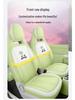 Panda Cartoon Leather Seat Covers for MINI - Full Wrap, All-Season, Cute Design