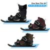 Outdoor Snow Mini Short Snowboard, Snowshoe Snowboard Winter Travel Portable Skates Snow Boots