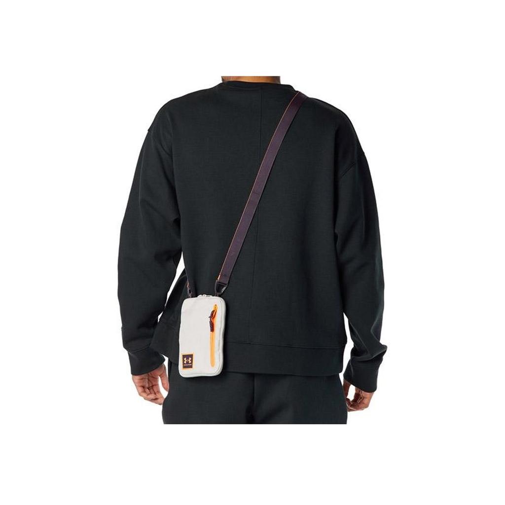 New Under Armour Polyester Shoulder Bag, Crossbody Bag Small Unisex Mist White 1376465-959