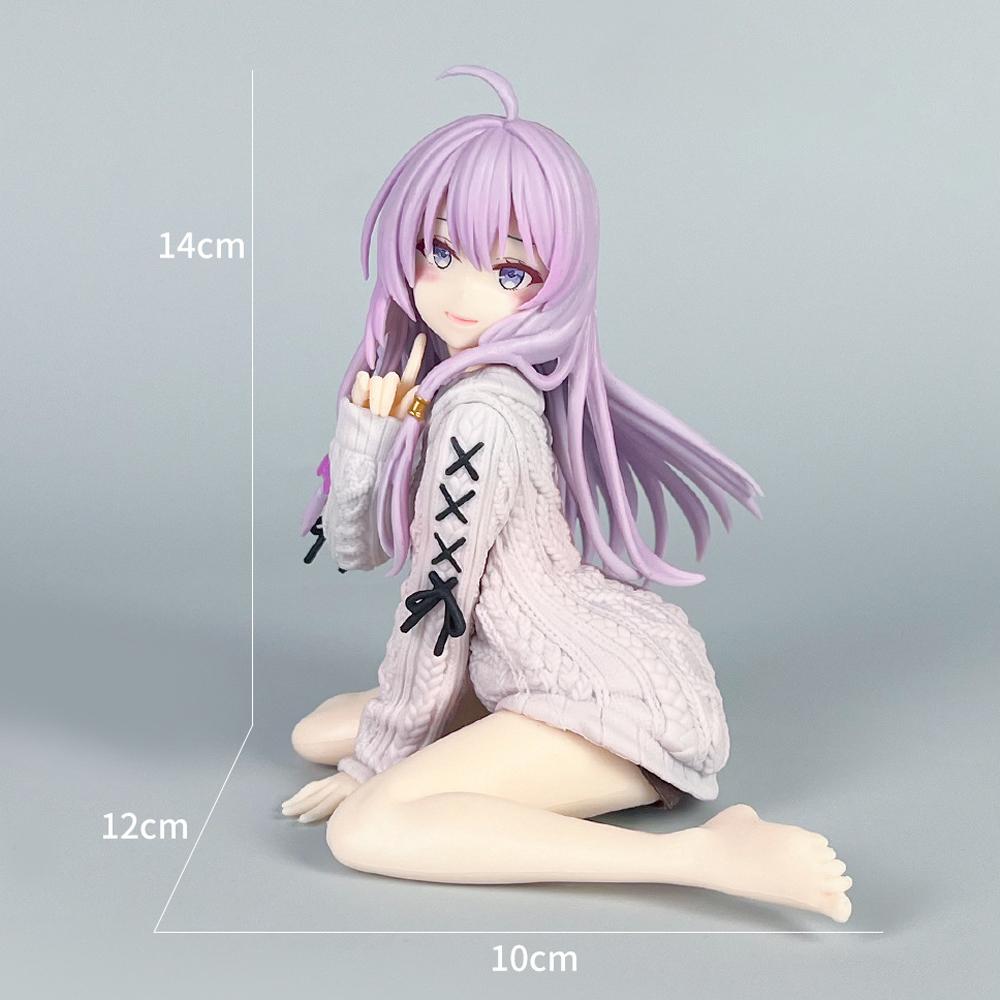 

14см Аніме Фігурка Подорож Елайни В язана Сукня Відьма Елайна Фігурка ПВХ Колекційна Модель Лялька Іграшки на Різдвяні Подарунки