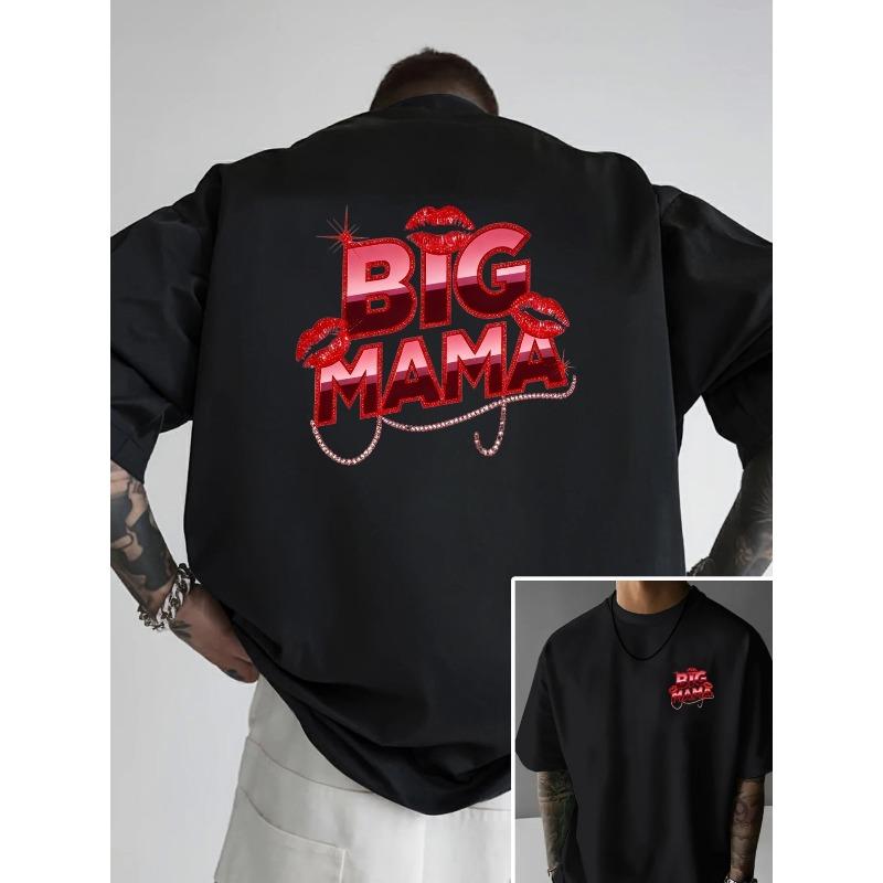 T-shirt Homme Dernier Modèle Élément Imprimé Lettres, Coupe Ample et Polyvalent/Respirant et Amincissant/Tendance et Décontracté/Beau et Accrocheur/Confortable
