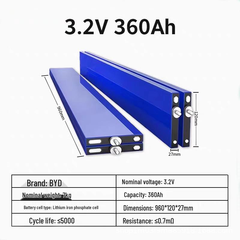 New BYD 173Ah/400Ah LiFePO4 Blade Battery for RV & Solar Energy Storage