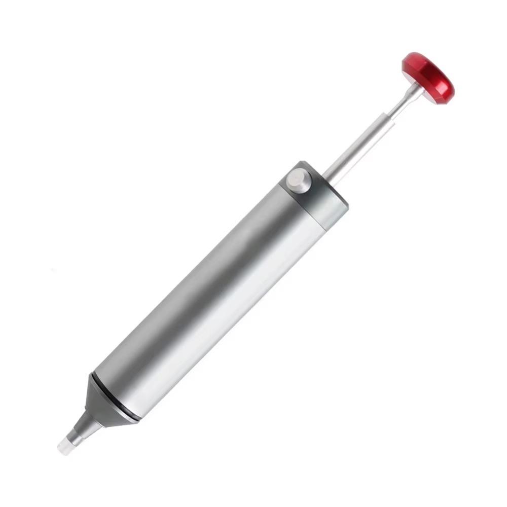 Aluminum Alloy Powerful Desoldering Pump Preventing Blockage Silicone Sucking Nozzle Solder Sucker Tool Manual Tin Absorber