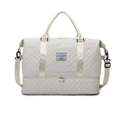 Personalized Casual Large Capacity Multi-layer Handbag Extra Large Capacity Commuter Quilted Embroidery Personalized Casual Travel Bag