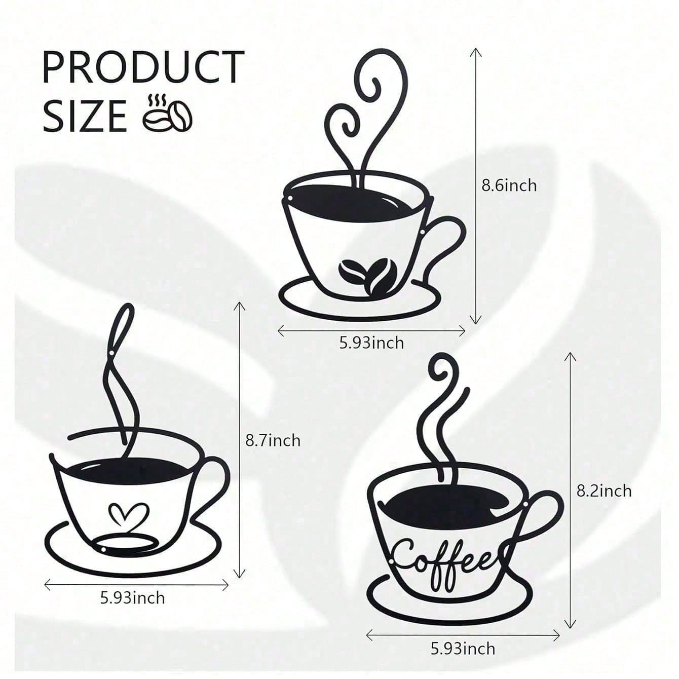 Metal Wall Art Decor Hanging Sign for Home Office Kitchen разноцветный