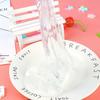 DIY Clay Fluffy Floam Transparent Crystal Slime Scented Stress Relief  Stress Relieve Squeeze Toy