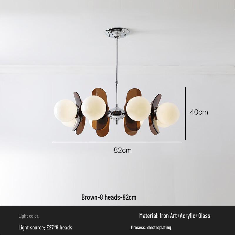 Винтажный волшебный бобовый люстра NuFeng