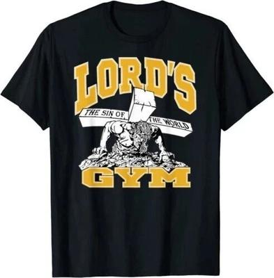 Lord's Gym T-Shirt – Lustiges Jesus Christlicher Glaube Workout Parodie Tee