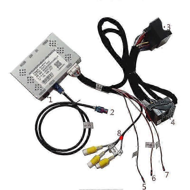 Reverse Camera Interface For Mercedes Benz Class Gla X156 2012-2020 Front Rear Camera Adapter Boris WSLIHV WSLIHV